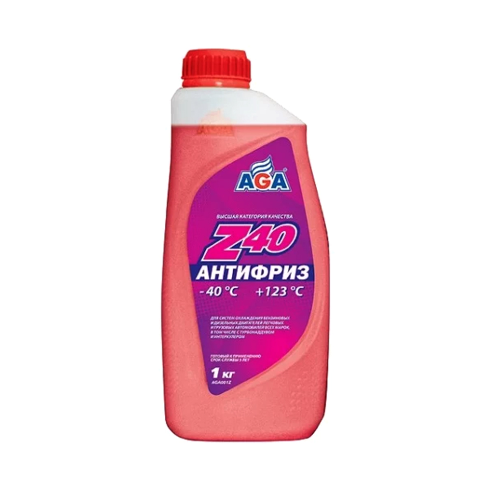 Антифриз -40  AGA красный 1кг