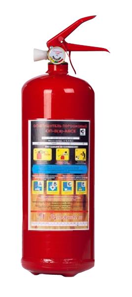 Огнетушитель ОП-2(3)-2кг АВСЕ