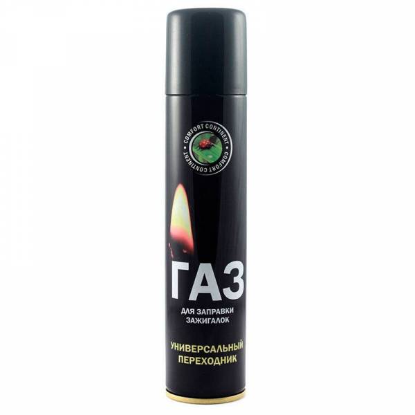 Газ для заправки зажигалок СИБИАР 210см3 (continent comfort)