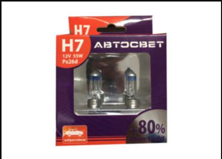 Лампа АВТОСВЕТ Н7 12v 55w Px26d 32720