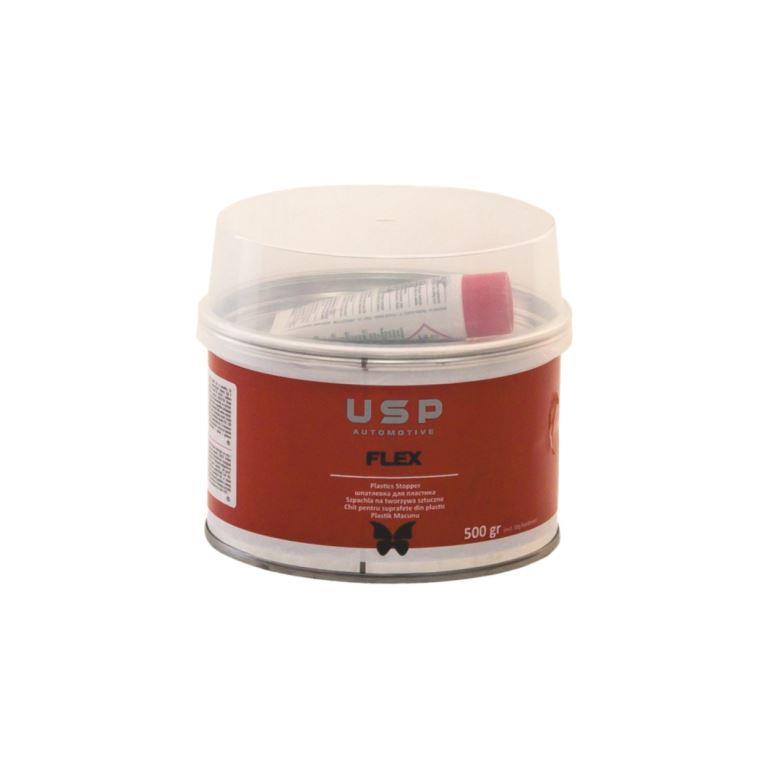 Шпатлевка USP Glas со стекловолокном 0,5кг