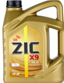 ZIС 5W40 X9 4л. синтетика масло моторное