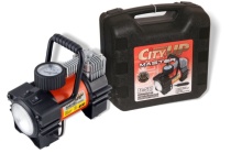 Компрессор АС-587 Master с фонарем (КЕЙС) CITY UP