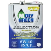 MOLYGREEN SELECTION SN/CF 5W40 4л синтетическое масло моторное