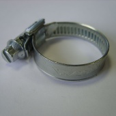 Хомут(20-32) "Труд" червячный оцинкованный