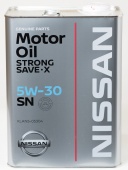 NISSAN SN STRONG SAVE-X 5W30 4л KLAN5-05304 масло моторное NISSAN SN STRONG SAVE-X 5W30 4л KLAN5-05304 масло моторное