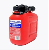 Канистра пластиковая 5л с заливным устройством МАЯКАВТО
