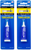 ABRO Фиксатор резьбы соединений 50мл удаляемый синий TL-050-BL