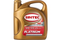 SINTEC PLATINUM 7000 0W20 SP GF-6 4л ILSAC синтетическое масло моторное